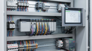 PLC kontrol ünitesi